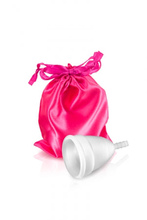 Coupe menstruelle en silicone Nature blanche Yoba