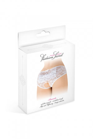 Culotte ouverte blanche Amanda · Fashion Secret · vue 2