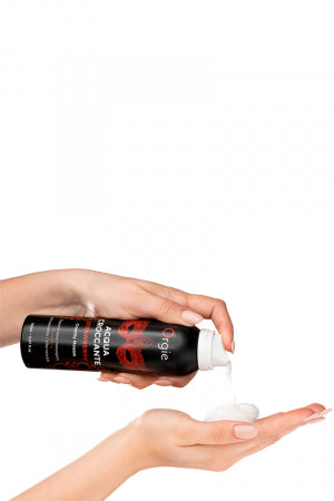 Mousse de massage effervescente Fraise 150ml · Orgie · vue 2