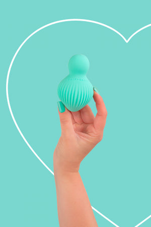 Mini vibro rechargeable EnchantedDesire vert · Fairygasm · vue 2