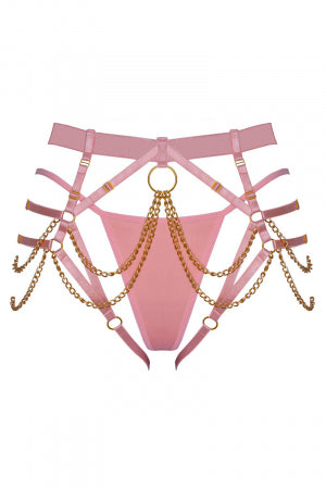 String harnais rose · Bad Kitty