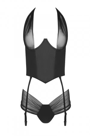 Guêpière Kesmina faux cuir Passion · Passion Lingerie · vue 2