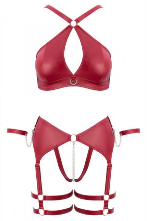 Ensemble BDSM bordeaux · Cotelli Bondage · vue 2