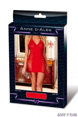 Robe rouge Dernier Tango Anne d'Alès · Anne Dalès · vue 2