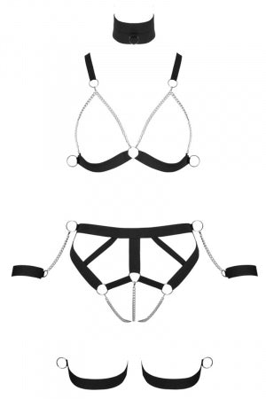 Ensemble harnais Strappy Bikini · Bad Kitty · vue 2