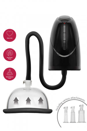 Pompe à vulve et clitoris automatique rechargeable She E-O