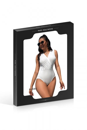 Body moulant blanc · Paris Hollywood · vue 2