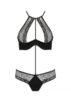 Ensemble Scarlet Bikini noir Passion · Passion Lingerie · vue 2