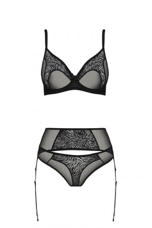 Ensemble à jarretelles Selaginella Passion ECO Collection · Passion Lingerie · vue 2