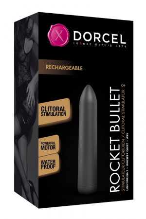 Mini vibro Rocket Bullet noir · Dorcel · vue 2