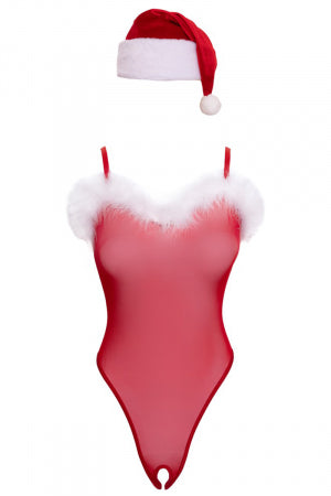Ensemble body et bonnet de noel Cottelli Lingerie · Cotelli Lingerie