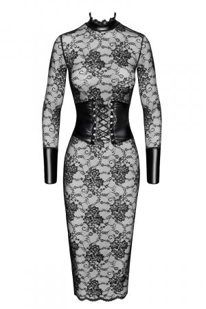 Robe corset Noirelle · Noir Handmade · vue 2