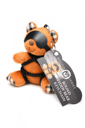 Porte-clés Teddy Bear en tenue Bondage · Master Series · vue 2