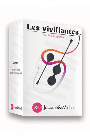 Boules de Geisha en silicone Les vivifiantes Jacquie et Michel