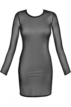 Robe tulle noir · Axami · vue 2