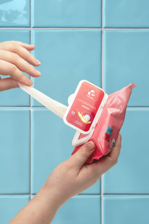 25 lingettes hydratantes avec lubrifiant et huiles · Easyglide · vue 2