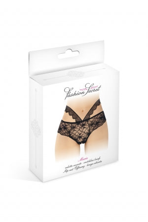 Culotte ouverte noire Marie · Fashion Secret · vue 2