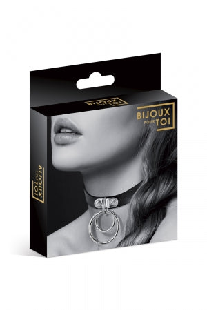Collier Fetish avec double anneau · Bijoux pour toi · vue 2