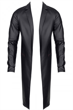 Manteau long wetlook Sergio · Regnes · vue 2