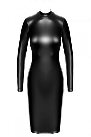 Robe fuseau Crystal · Noir Handmade · vue 2