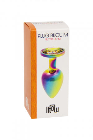 Plug bijou arc-en-ciel S · Litolu · vue 2