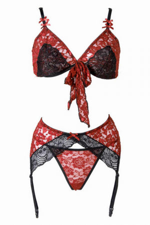 Ensemble lingerie 3 pièces Bobbi Christine · Christine · vue 2