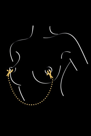 Chaine et pinces à seins · Sweet Caress · vue 2
