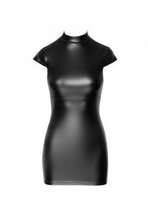 Robe dos lacé Fantasy wetlook · Noir Handmade · vue 2