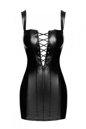 Mini robe lacée Vixen · Noir Handmade · vue 2