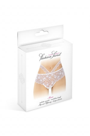 Culotte ouverte blanche Marie · Fashion Secret · vue 2