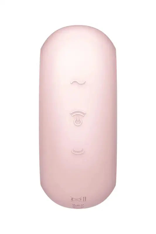 Stimulateur clitoridien Satisfyer Pro To Go 3 rose avec boutons de contrôle, compact et pratique.