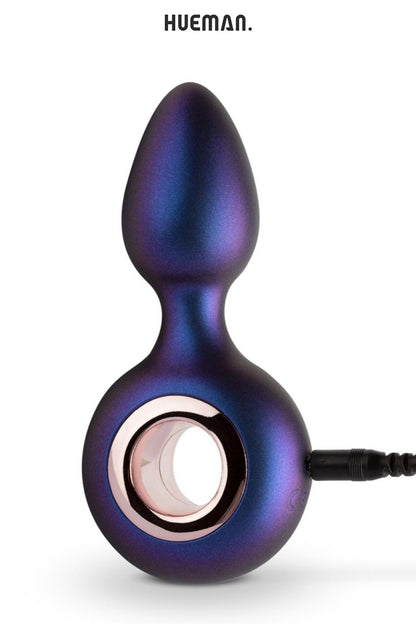 Plug anal vibrant en ogive Deep Space Hueman