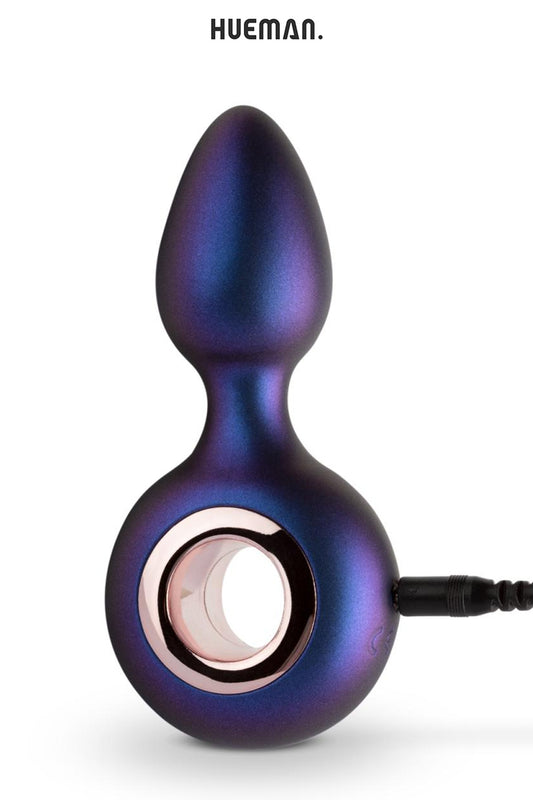 Plug anal vibrant en ogive Deep Space Hueman