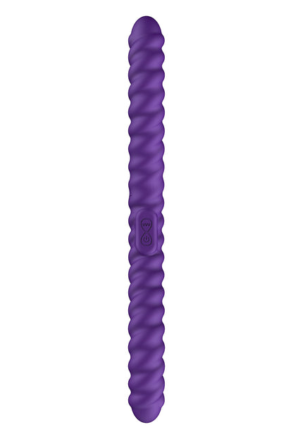 Double dong vibrant et flexible texturé She E-O