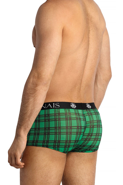 Boxer homme transparent imprimé vert Magic Anaïs for Men