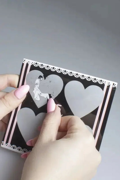 Jeu coquin Carte à gratter sur le thème du cœur jeu érotique chez LollyDoll