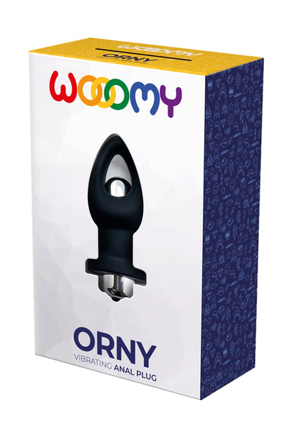 Plug anal vibrant à bullet amovible Orny Wooomy
