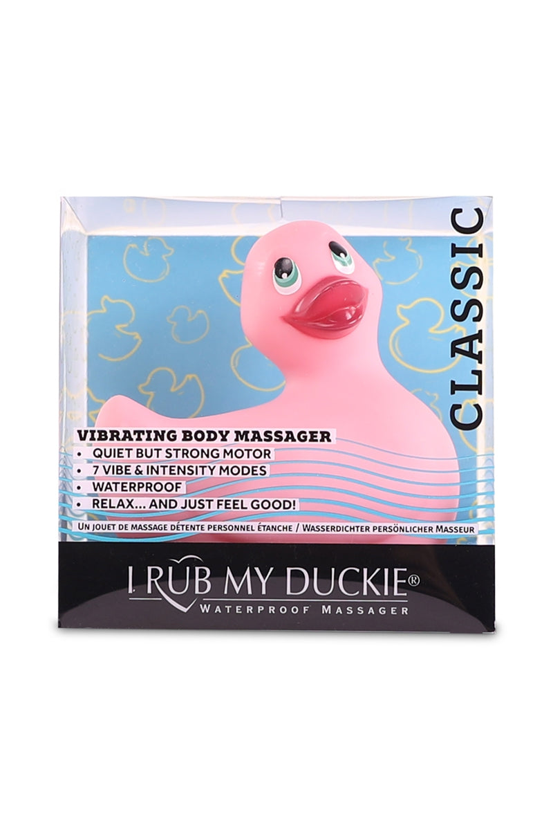 Canard vibrant étanche Duckie 2.0 Classic rose Big Teaze Toys
