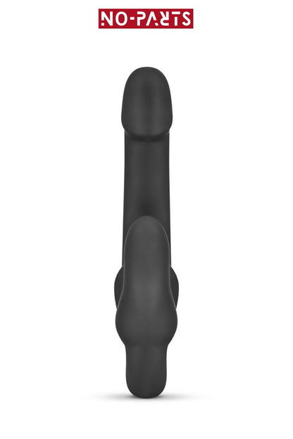 Gode-ceinture sans harnais anatomique Morgan noir No-Parts