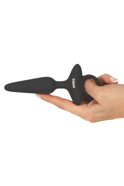 Plug anal vibrant flexible lisse pour débuter Anos