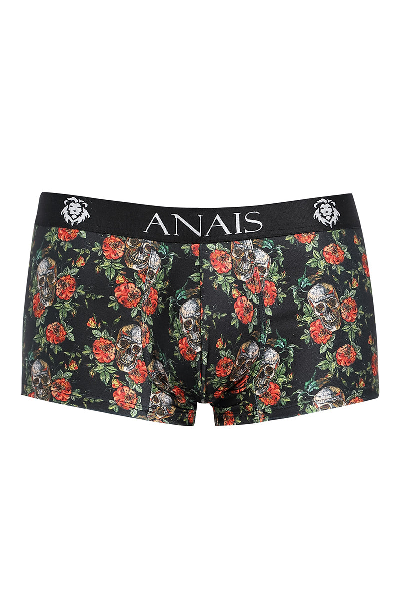 Boxer imprimé crânes et roses rock Power Anaïs for Men