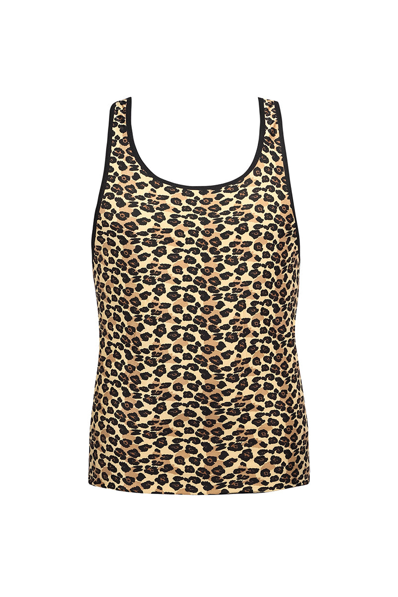 Débardeur homme imprimé léopard Mercury Anaïs for Men