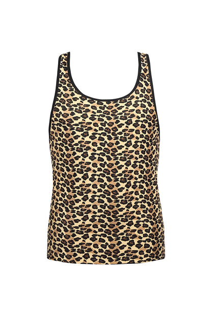 Débardeur homme imprimé léopard Mercury Anaïs for Men