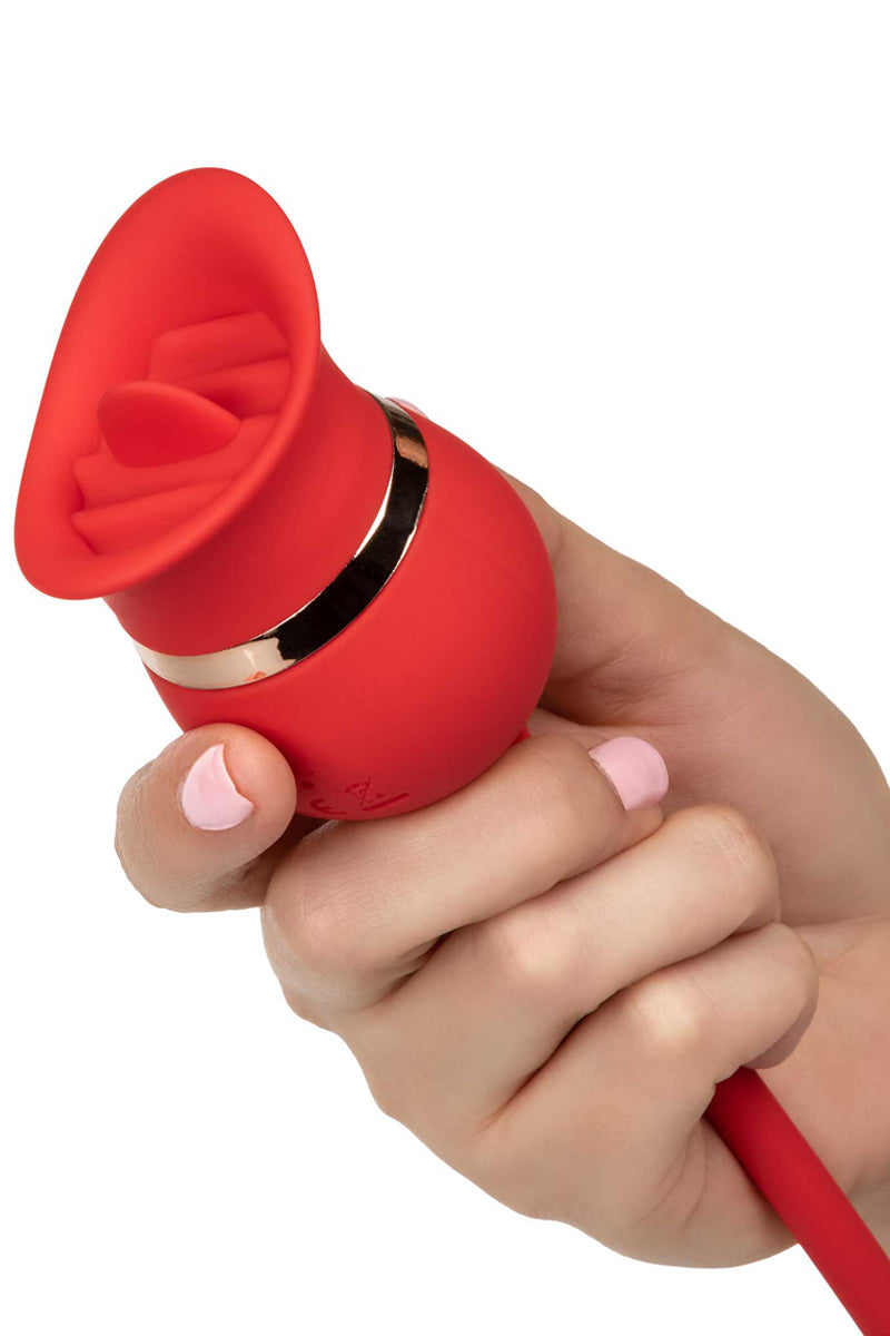 Sextoy Double stimulateur French Kiss Casanova Calexotics – deux moteurs indépendants pour plaisir clitoridien et interne
