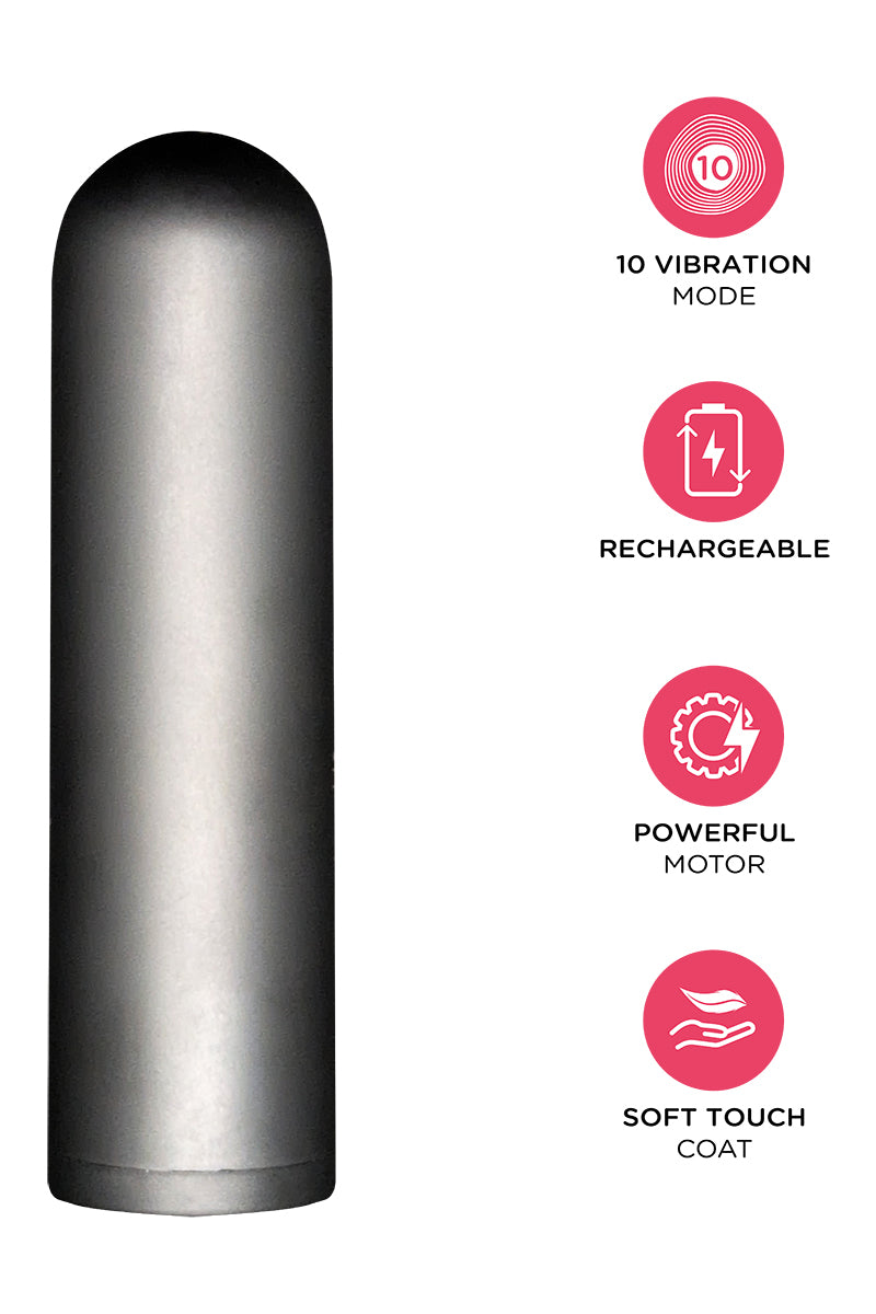Kit plaisir bullet vibrant et gel embrassable Vibe! Bullet Orgie