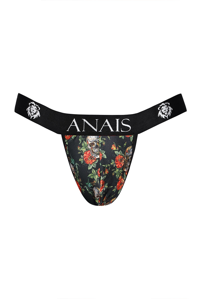 Jock strap imprimé crânes et roses Power Anaïs for Men