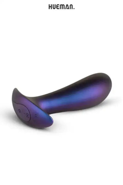 Plug vibrant Hueman en silicone doux, vibromasseur anal élégant avec plusieurs fonctionnalités pour stimuler la prostate