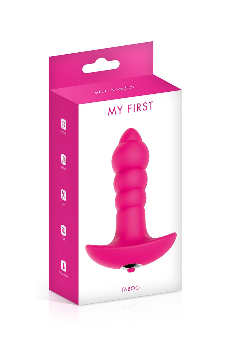 Plug anal vibrant silicone médical Taboo My First