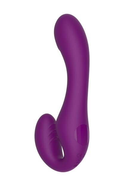 Gode vibrant strapless pulsatile télécommandé Xocoon
