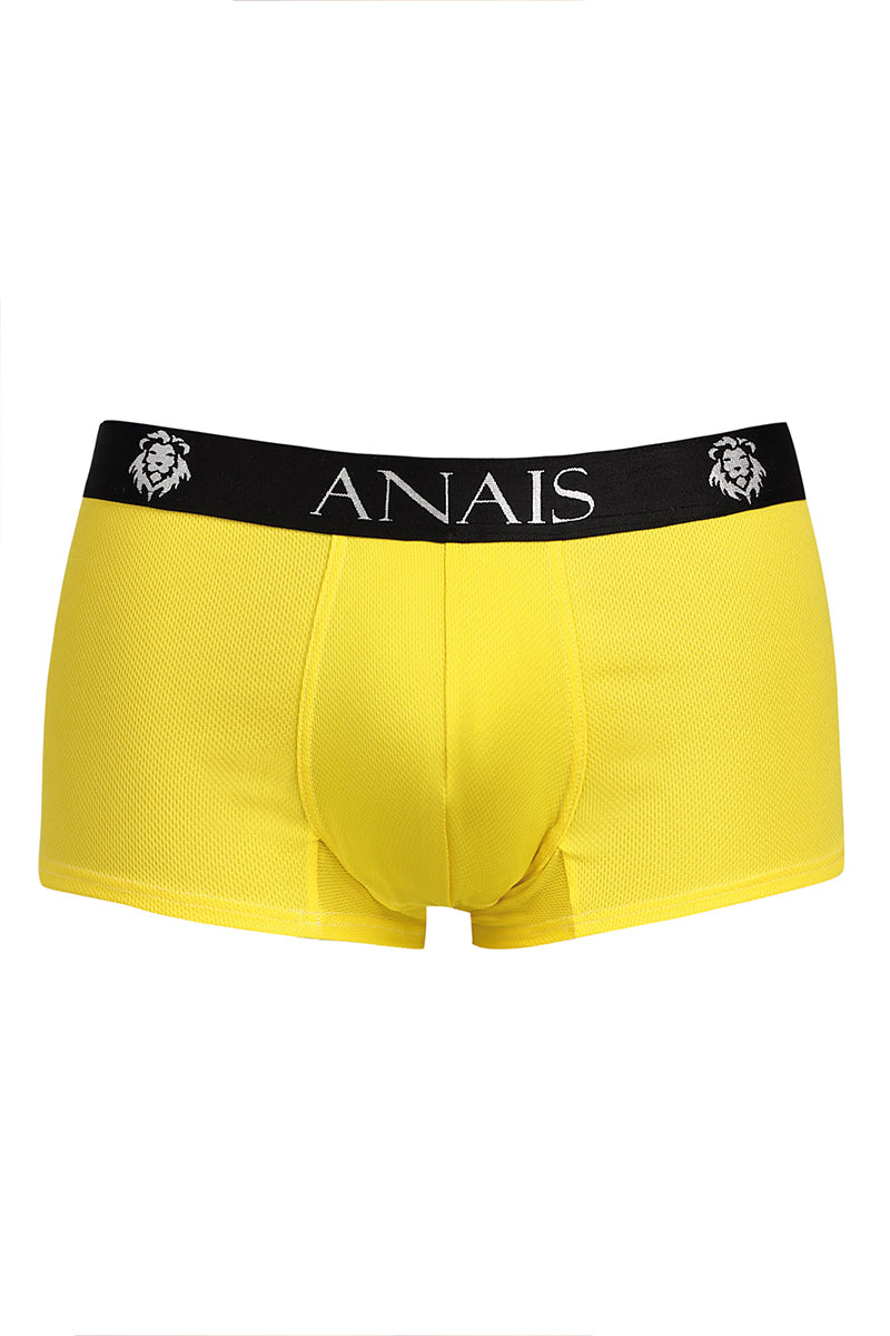 Boxer homme tissu texturé jaune Tokio Anaïs for Men